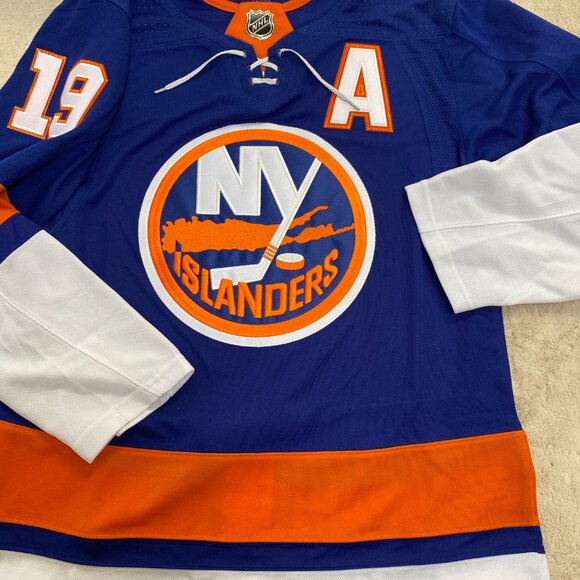 Authentic NewYork Islanders TROTTIER NHL Hockey Adias Jersey NEW Size 46 - Picture 2 of 7